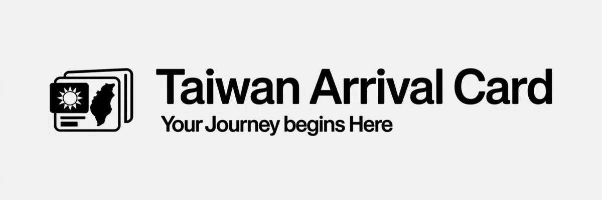 Taiwan Arrival Card (TWAC) – How to Apply Online Logo